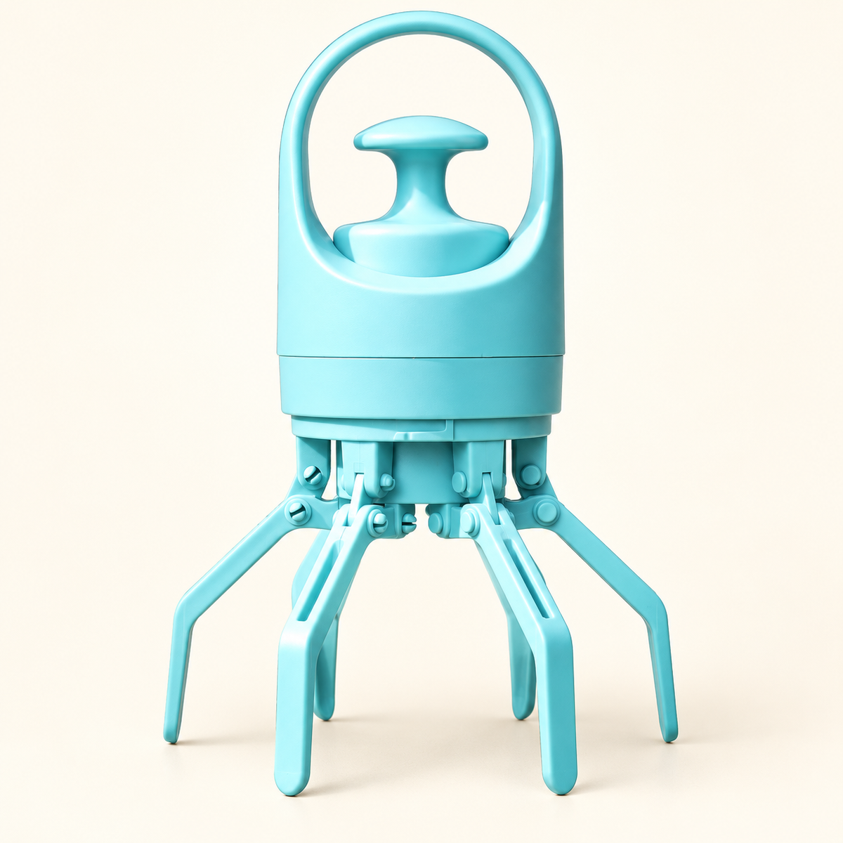 Pioneer Picks blue portable dog poop scooper with open claws